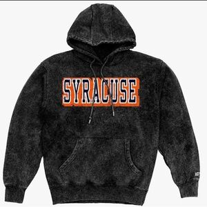 New NCAA Orange Syracuse University Charcoal Hoodie for Men Women 2x